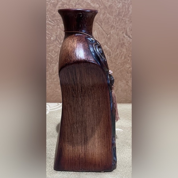 Artisan Brown Wood Decor - Picture 4 of 8